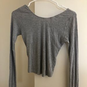 Brandy Melville Cropped Long Sleeve